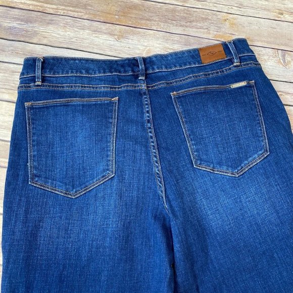 Tommy Hilfiger TH Flex Tribeca Straight-Leg Jeans Plus Size 16 - Picture 6 of 8